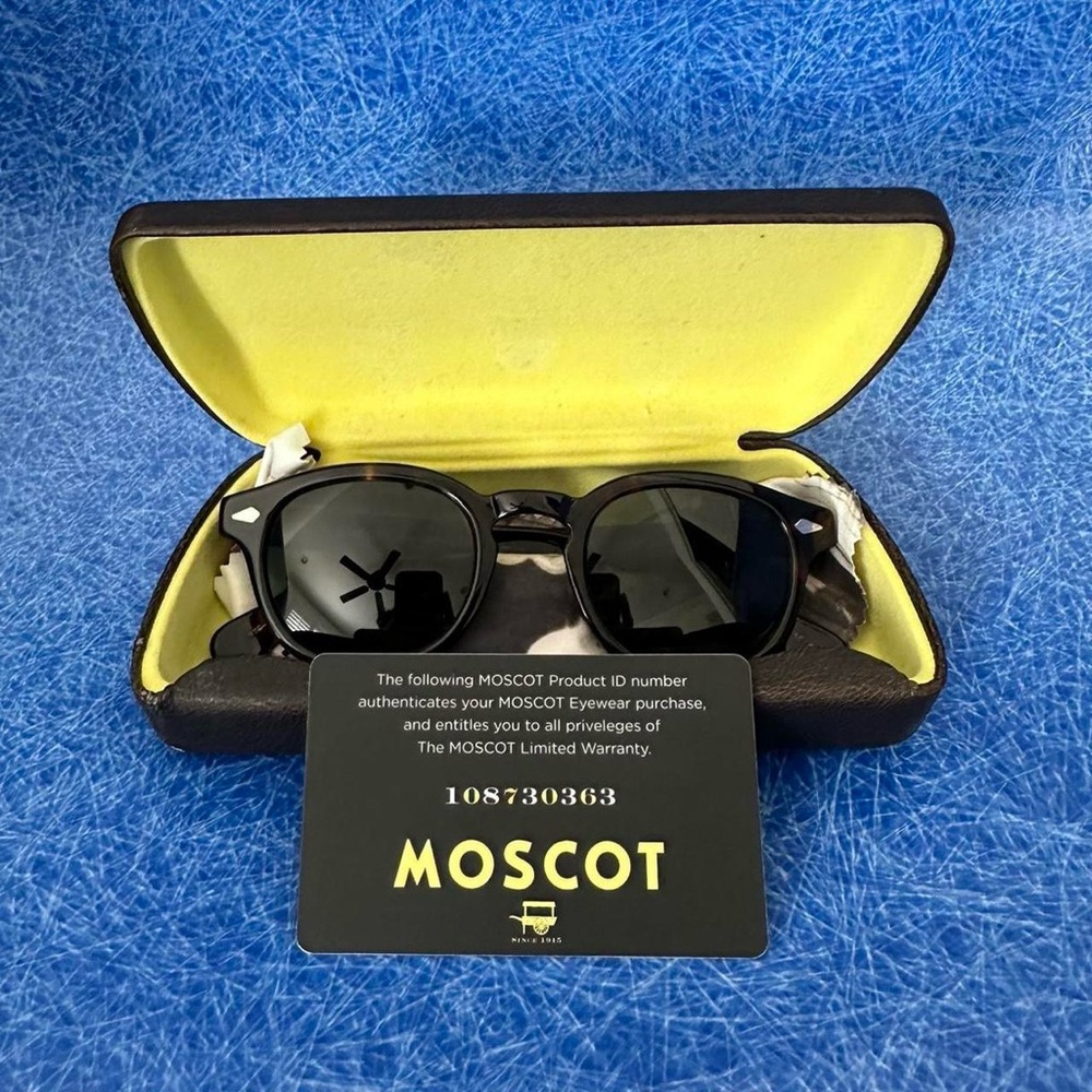 Moscot Lemtosh 108730363 Tortoise Sunglasses